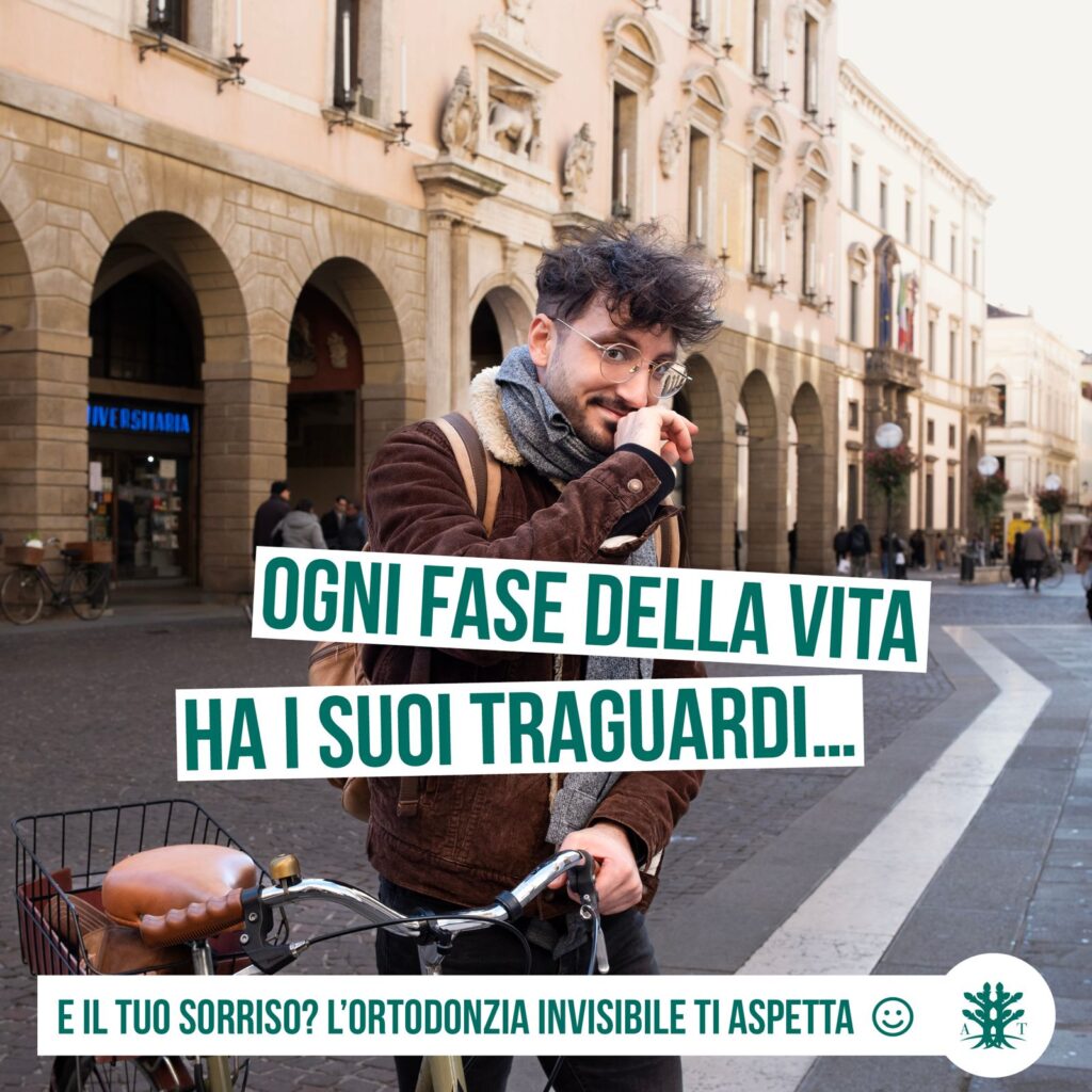 Ogni fase della vita ha il suo traguardo, anche il sorriso